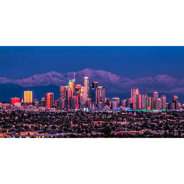 Los Angeles Day & Night - 3D Action Lenticular Postcard Greeting Card -  NEW