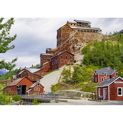 Kennecott, Alaska - 3D Lenticular Postcard Greeting Card