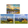 3 - Grand Teton Range - 3D Lenticular Postcards  Greeting Cards - NEW