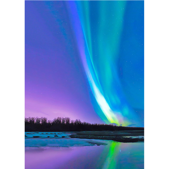 Aurora Borealis  - 4 different 3D Magnets Popular Combo for Savings