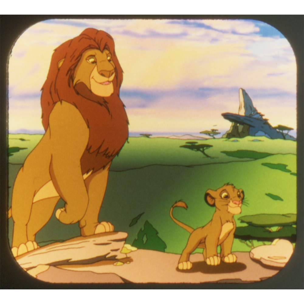 Lion King - Scenes from the Movie - View Master 3 Reel Set - vintage –  worldwideslides