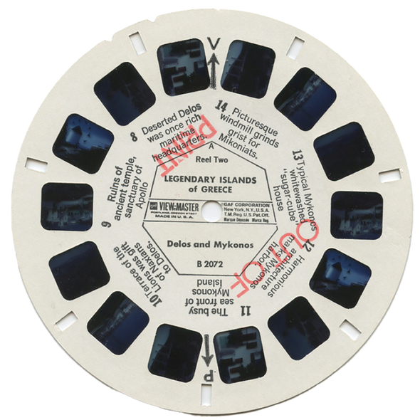 3 Reels Greece Spain Islands of Greece Out of Print