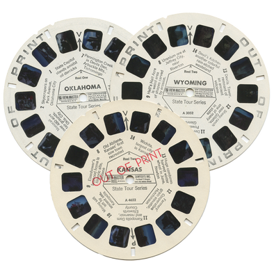 3 Reels Wyoming Kansas Oklahoma Out of Print