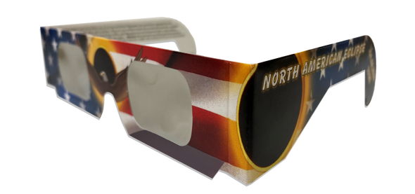 Solar Eclipse Glasses - Easy Assortment, 4 Pair - ISO Certified Safe AAS & CE Approved USA Made - NEW