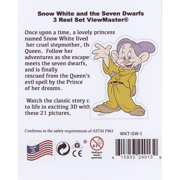 Snow White - View-Master 3 reel set - vintage