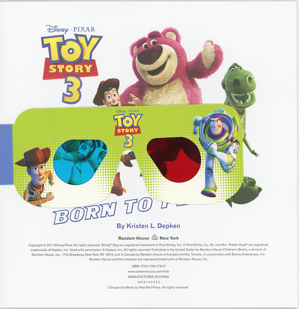 Born To Play - from Toy Story 3 - by Depken - NEW - 2012