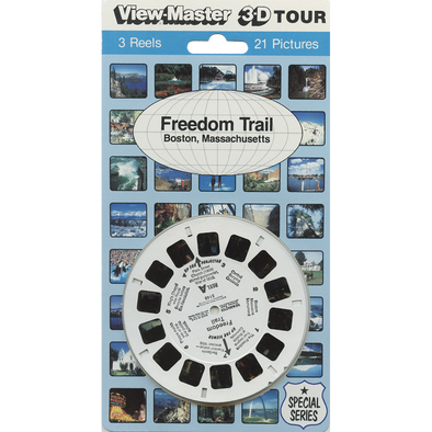 Freedom Trail - View-Master 3 Reel Set on Card - NEW - 5148