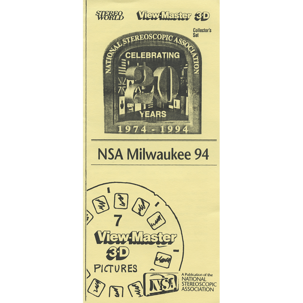 1994 - NSA Milwaukee - ViewMaster Single Reel Celebrating Stereo World images