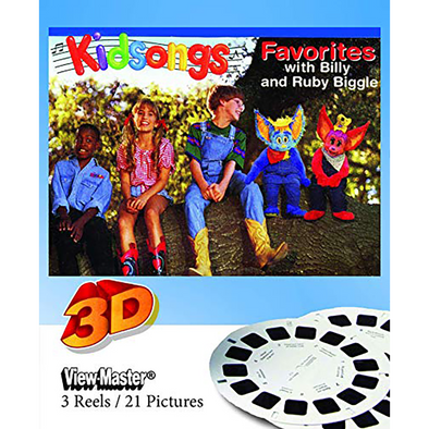 Kidsongs - from TV Show - View Master 3 Reel Set