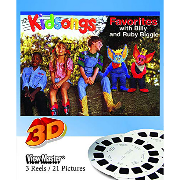 Kidsongs - from TV Show - View Master 3 Reel Set