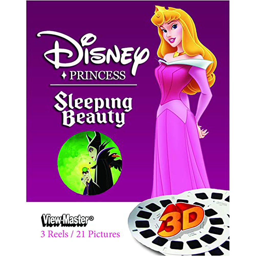 Sleeping Beauty - Disney Princess - View-Master 3 reel set - vintage –  worldwideslides