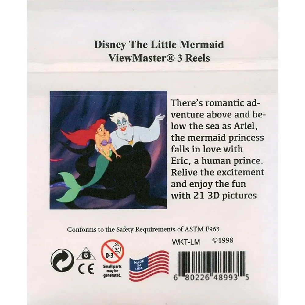 The Little Mermaid view-master 3 Reels Set