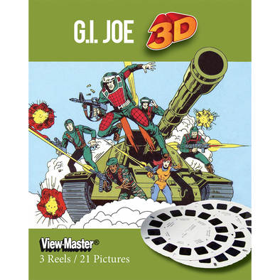 G. I. Joe- View-Master 3 reel set - vintage