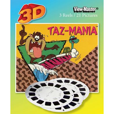 Taz-Mania - View-Master 3 Reel Set - AS NEW - 1096