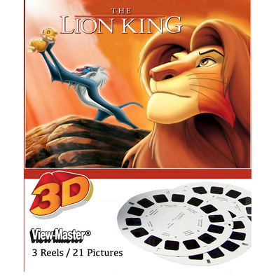 Lion King - Scenes from  the Movie - View Master 3 Reel Set - vintage