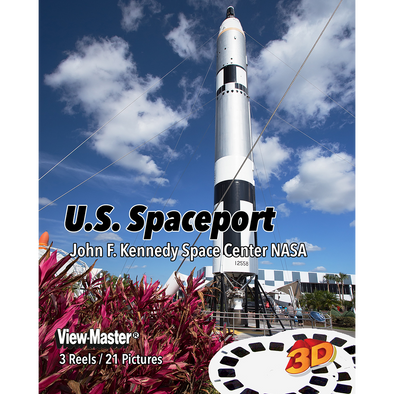 U.S. Spaceport - View-Master 3 Reel Set - AS NEW - 5358