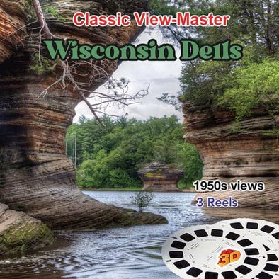 Wisconsin Dells- Vintage Classic View-Master - 1950s views
