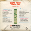 ViewMaster - Cedar Point - A604 - Vintage 3 Reel Packet - 1970s views