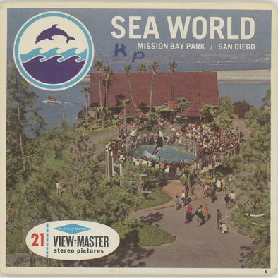 Sea World - San Diego, California - View-Master 3 Reel Packet - 1960's view - vintage - (BARG-A192-S6B)