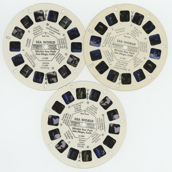 Sea World - San Diego, California - View-Master 3 Reel Packet - 1960's view - vintage - (BARG-A192-S6B)