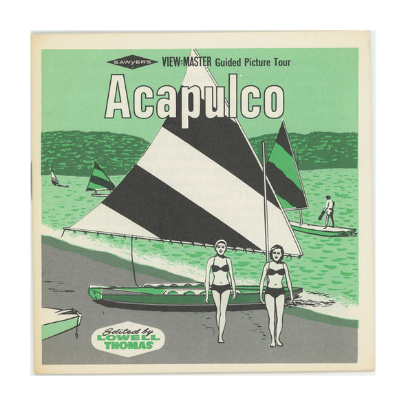 Acapulco, Mexico - View-Master 3 Reel Packet -1960's view - vintage - (BARG-B003-S6B)