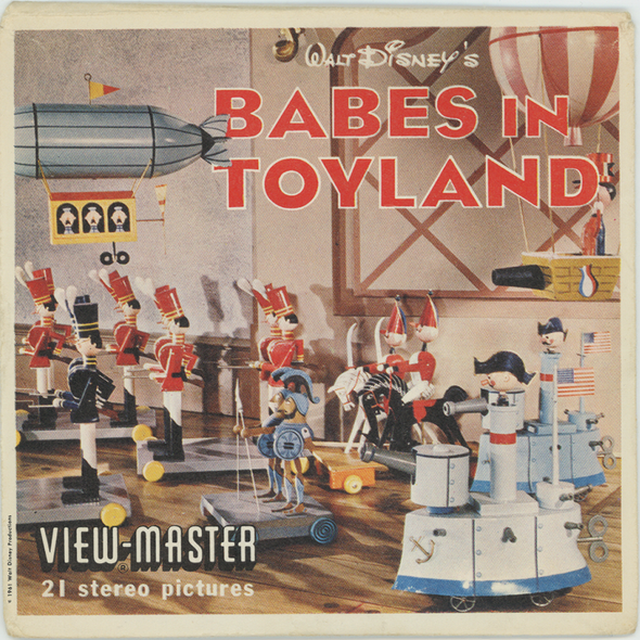 Babes in Toyland - View-Master 3 Reel Packet - 1960's - vintage - (BARG-B375-S5)