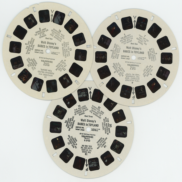 Babes in Toyland - View-Master 3 Reel Packet - 1960's - vintage - (BARG-B375-S5)