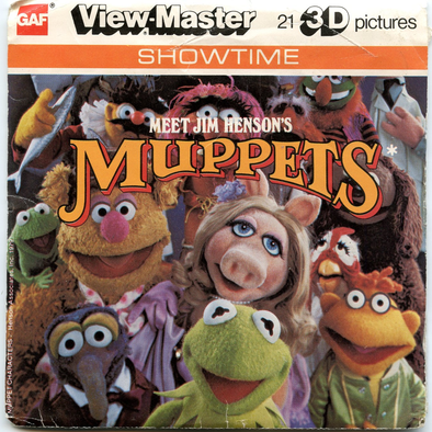 Muppet Movie - View-Master - Vintage 3 Reel Packet - 1970s views
