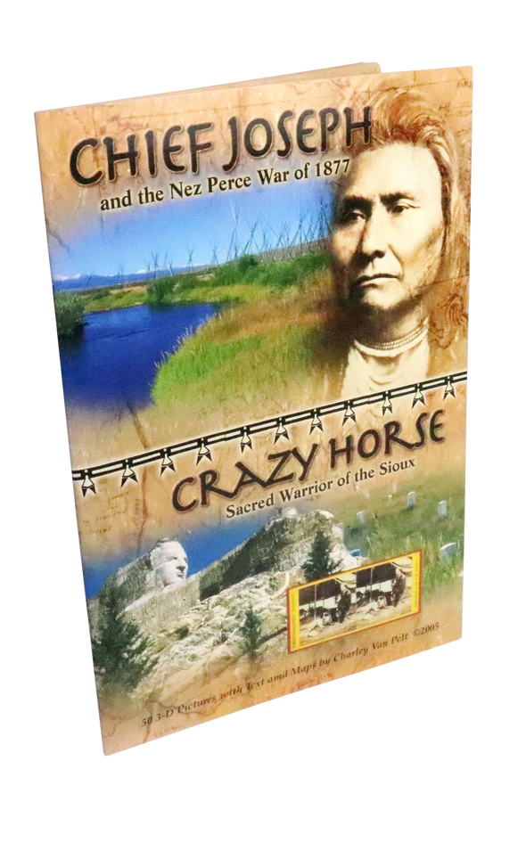 Chief Joseph/Crazy Horse Stereo Book with 3D viewer