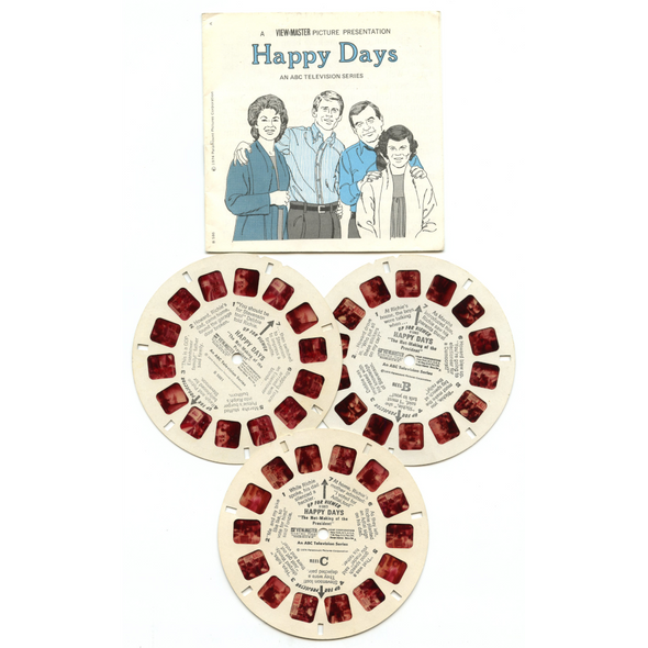 Happy Days " The Not-Making of the President - View-Master 3 Reels Only - vintage - (PNJ-B586-G)