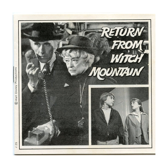 Return from Witch Mountain - J25 - Vintage Classic View-Master - 3 Reel Packet - 1970s views
