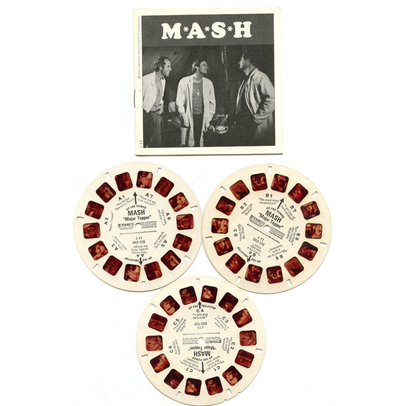 Mash " Major Topper"- View-Master 3 Reels Only - vintage - (PNJ-J11-G)