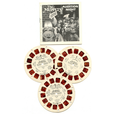Muppet Audition Night - View-Master 3 Reels Only - vintage - (PNJ-L9-G)