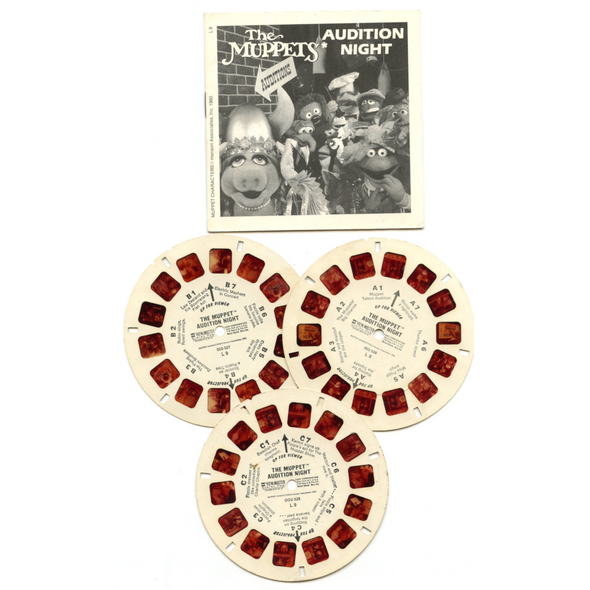Muppet Audition Night - View-Master 3 Reels Only - vintage - (PNJ-L9-G)