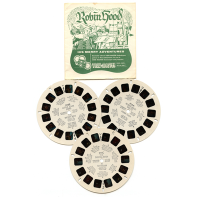 Robin Hood His Merry Adventures - View-Master 3 Reels Only - vintage - (PNJ-972-S)