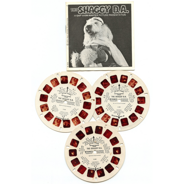 Shaggy D.A. - View-Master 3 Reels Only - vintage - (PNJ-B368-G)
