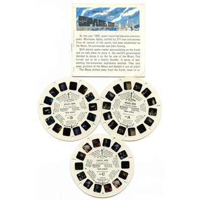 Space 1999 War Games - View-Master 3 Reels Only - vintage - (PNJ-B451-G)