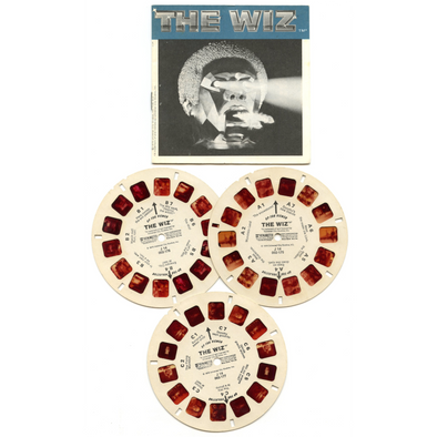 The Wiz - Michael Jackson View-Master 3 Reels Only - vintage - (PNJ-J14-G)