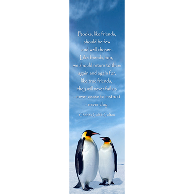 PENGUIN EMPEROR - 3D Lenticular Bookmark