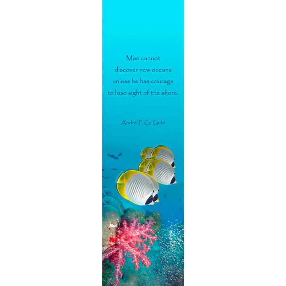 TROPICAL FISH  - 3D Lenticular Bookmark