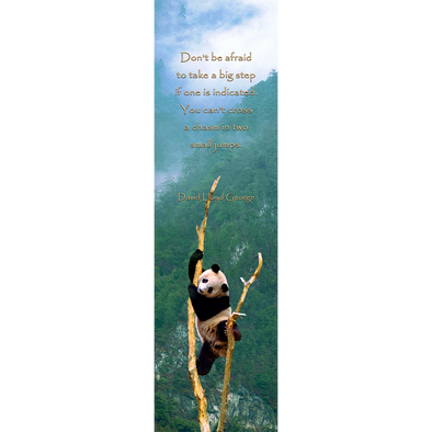 PANDA IN TREE - 3D Lenticular Bookmark