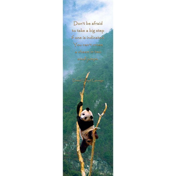 PANDA IN TREE - 3D Lenticular Bookmark