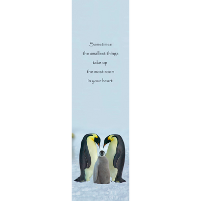 PENGUIN FAMILY - 3D Lenticular Bookmark