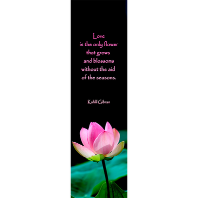 LOTUS 1 - 3D Lenticular Bookmark