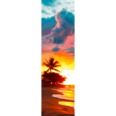 TROPICAL SUNSET - 3D Lenticular Bookmark