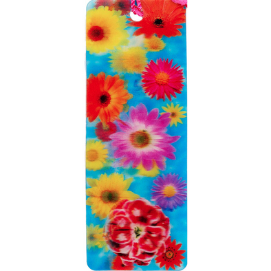 FLOWERS - 3D Lenticular Bookmark