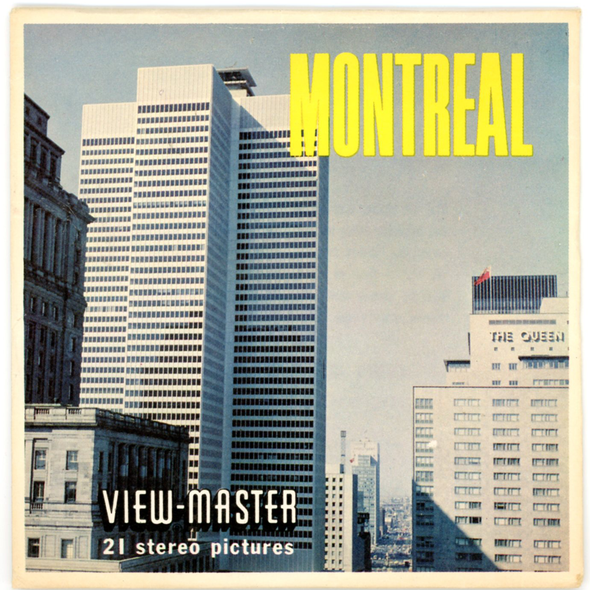 Montreal - Canada - Vintage Classic - A051 -View-Master 3 Reel Packet - 1960s