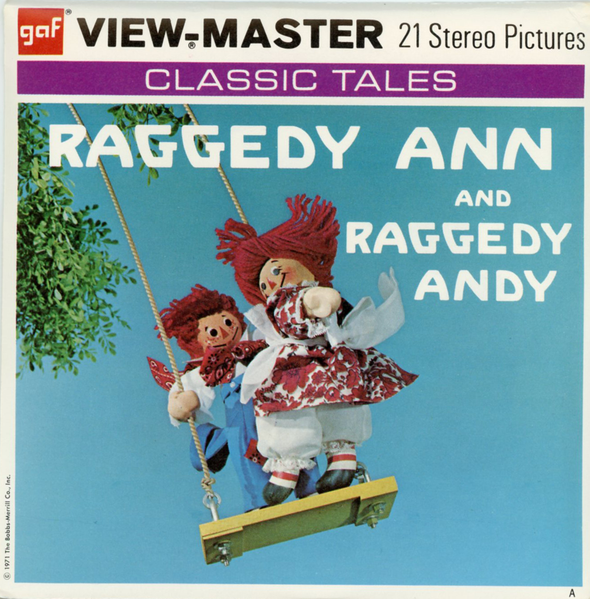 View-Master - Cartoons- Raggedy Anny and Andy