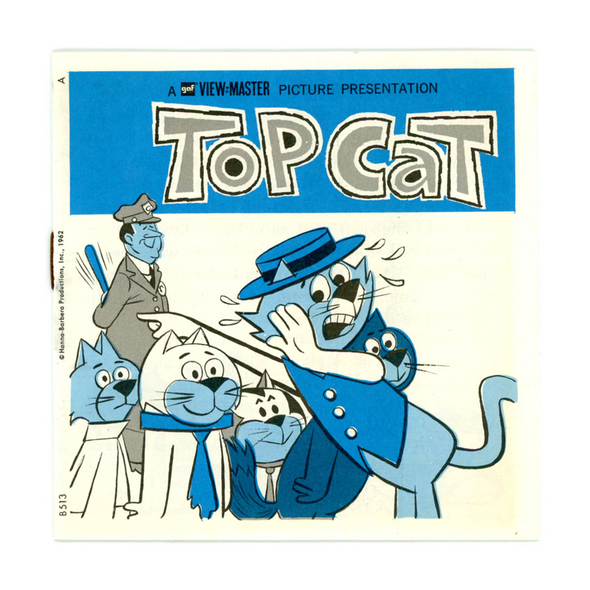 Top Cat - B513 - Vintage Classic View-Master - 3 Reel Packet - 1960s Views