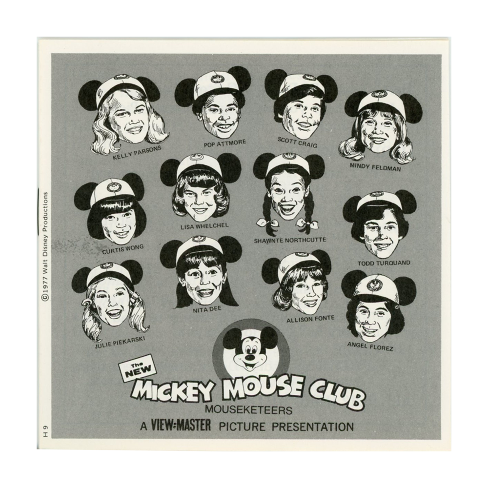 Mickey mouse club nude The New Mickey Mouse Club - H9 - Vintage Classic View-Master - 3 Reel – worldwideslides